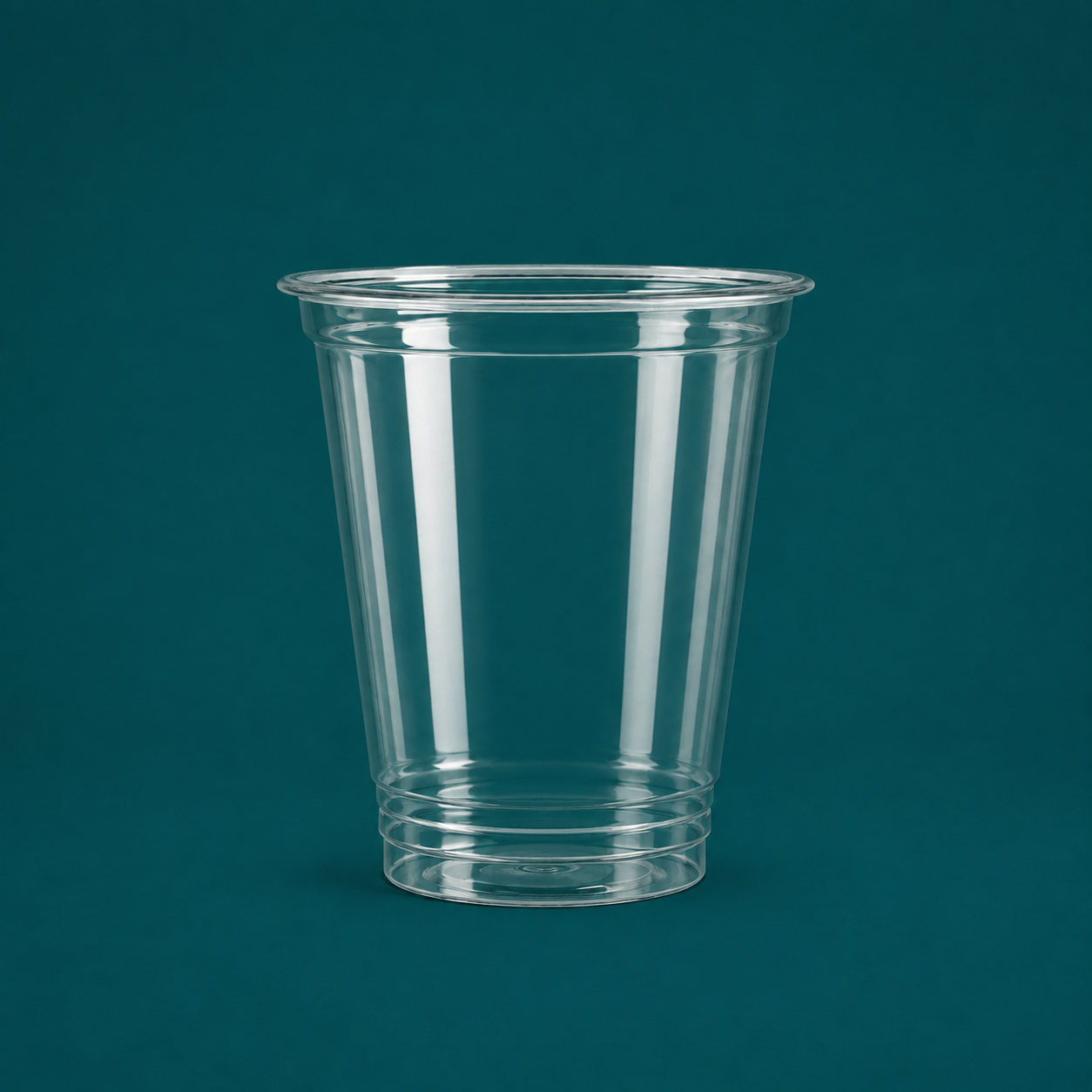 Vaso PET cristal 12 oz — bebidas frías