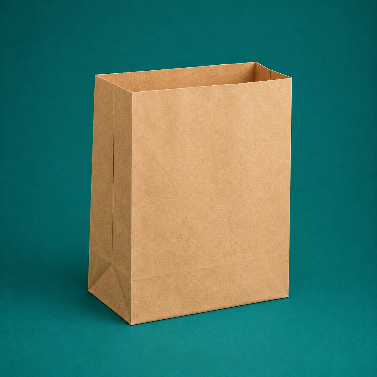 Bolsa de papel kraft mediana 27 x 16 x 35 cm